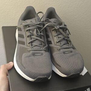 Adidas Men's Charcoal Athletic Sneakers